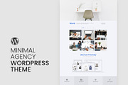 Minimal Agency WordPress Theme, a WordPress Template by Pixflow (Thumbnail 2 of 10)