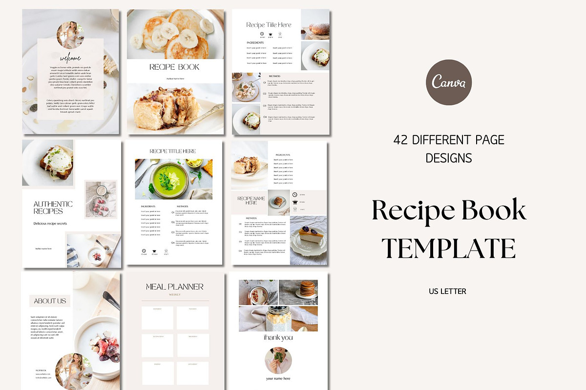 Nutrition Recipe Template Bundle, a Magazine Template by Deepa Template Studio (Photo 19 of 25)