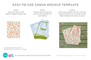 Wide Leg Cotton Pants Canva Mockup, a Bottom Mockup by Mockup Scene (Thumbnail 3 of 16)