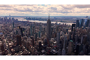 Aerial view of New York City's, a Graphic by wedoper (Thumbnail 1 of 2)