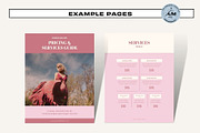 Pricing Guide - Pink Boho, a Templates & Theme by Freedom Business Shop (Thumbnail 6 of 11)