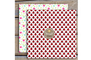 Spring Lady Bug Digital Paper Clipar, a Pattern Graphic by JennyL Designs (Thumbnail 4 of 4)