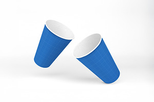 Paper Cup Mockup, a Cups & Container Mockup by Qaleb Studio
