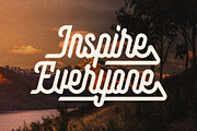 Montagna - Elegant Monoline, a Script Font by Arterfak Project (Thumbnail 10 of 13)