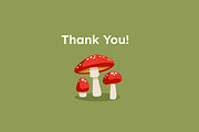 Wild Mushroom Illustrations, a Seasonal Illustration by ThePixelLibrary (Thumbnail 10 of 10)
