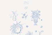 Romantic & monochrome collection, an Illustration by nathalieclaire (Thumbnail 2 of 14)