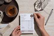 Invoice Template Printable Invoice, a Stationery Template by Climbwithelevator (Thumbnail 6 of 9)