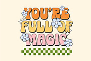 MAGIC FLOWER - GROOVY FONT, a Serif Font by Keithzo (Thumbnail 3 of 9)