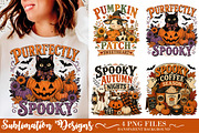 Halloween Sublimation PNG, a Work Illustration by SinaCreation (Thumbnail 1 of 5)