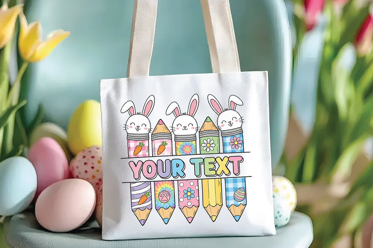 Easter Day Teacher PNG, an Illustration by CraftArtStudio (Photo 2 of 4)