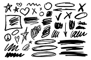150+ vector marker abstract shapes, an Object Graphic by Kyuubisa's Graphics (Thumbnail 3 of 5)