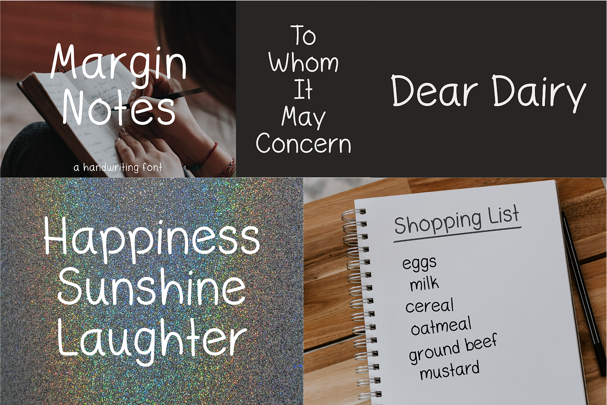 19 Font Bundle with Extended Glyphs, a Handwritten Font by noonsun (Photo 9 of 21)