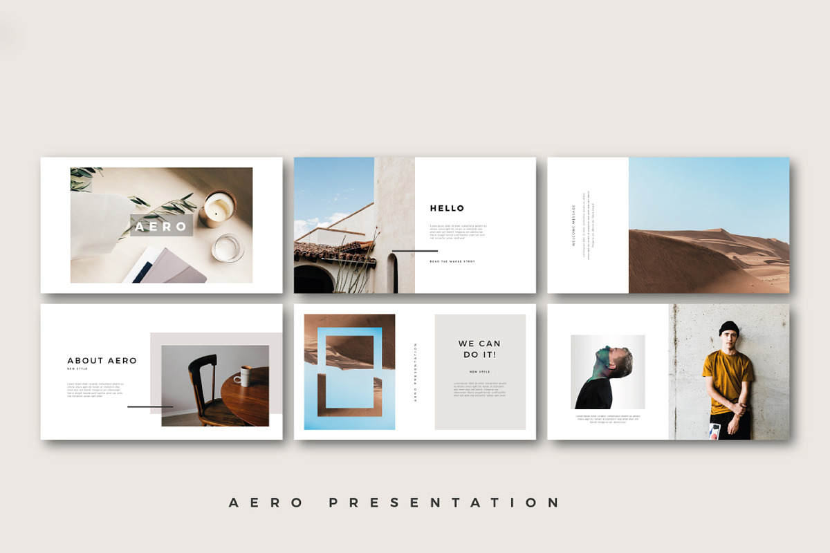 Aero - Keynote Template, a Presentation Template by Collaborg Studio (Photo 3 of 6)