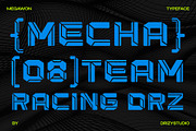 Megawon - Modern Sport Font, a Sans Serif Font by Drizy (Thumbnail 7 of 9)