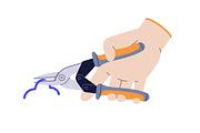 Repair, building tools in hands set, a Work Illustration by Good Studio (Thumbnail 6 of 9)