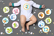 Cute kids set with animals, an Animal Illustration by martynmarin (Thumbnail 2 of 6)