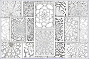 260+ Mandalas Coloring Pages Bundle, a Decorative Illustration by Ink Gallery (Thumbnail 3 of 3)