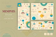 Memphis background. Art beige., a Decorative Illustration by KENO Mascots (Thumbnail 4 of 4)