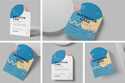 Arch Shaped Wedding Card Mockups, an Advertising Mockup by megostudi0 (Thumbnail 1 of 7)