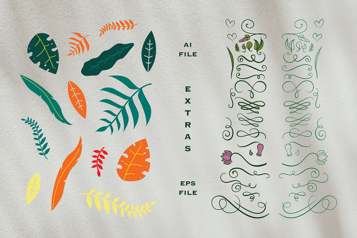 Allice + Extras 20% OFF, a Script Font by Arkara (Photo 9 of 10)