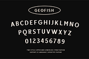 Geofish Vintage Font, a Sans Serif Font by Yukita Creative (Thumbnail 10 of 12)