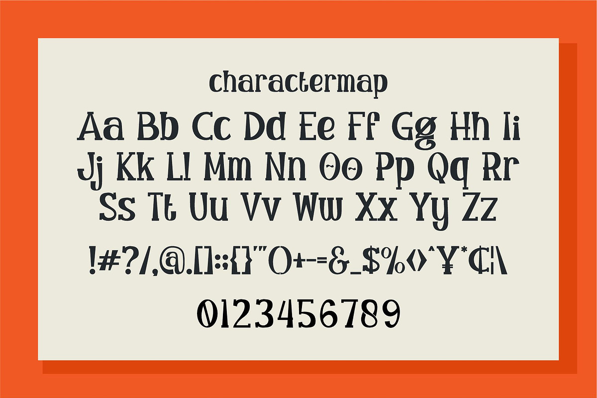 Newtrow Epidents || Display Font, a Serif Font by Idea Studio (Photo 5 of 5)
