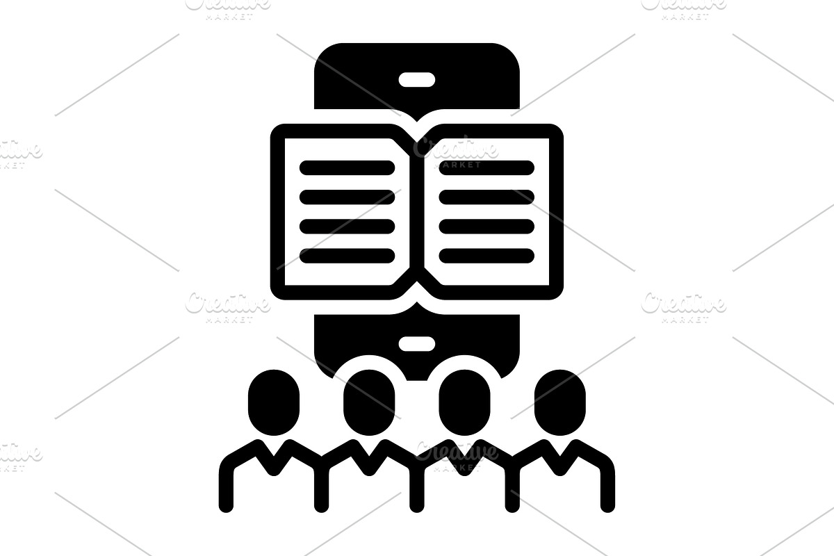 Learn cognize solid icon, a Solid Icon by Creative priyanka