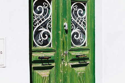 Traditional Door, Mertola, Portugal, an Architecture Photo by Shootdiem