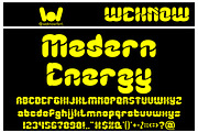 Chasing Lightning font, a Font by weknow (Thumbnail 5 of 8)