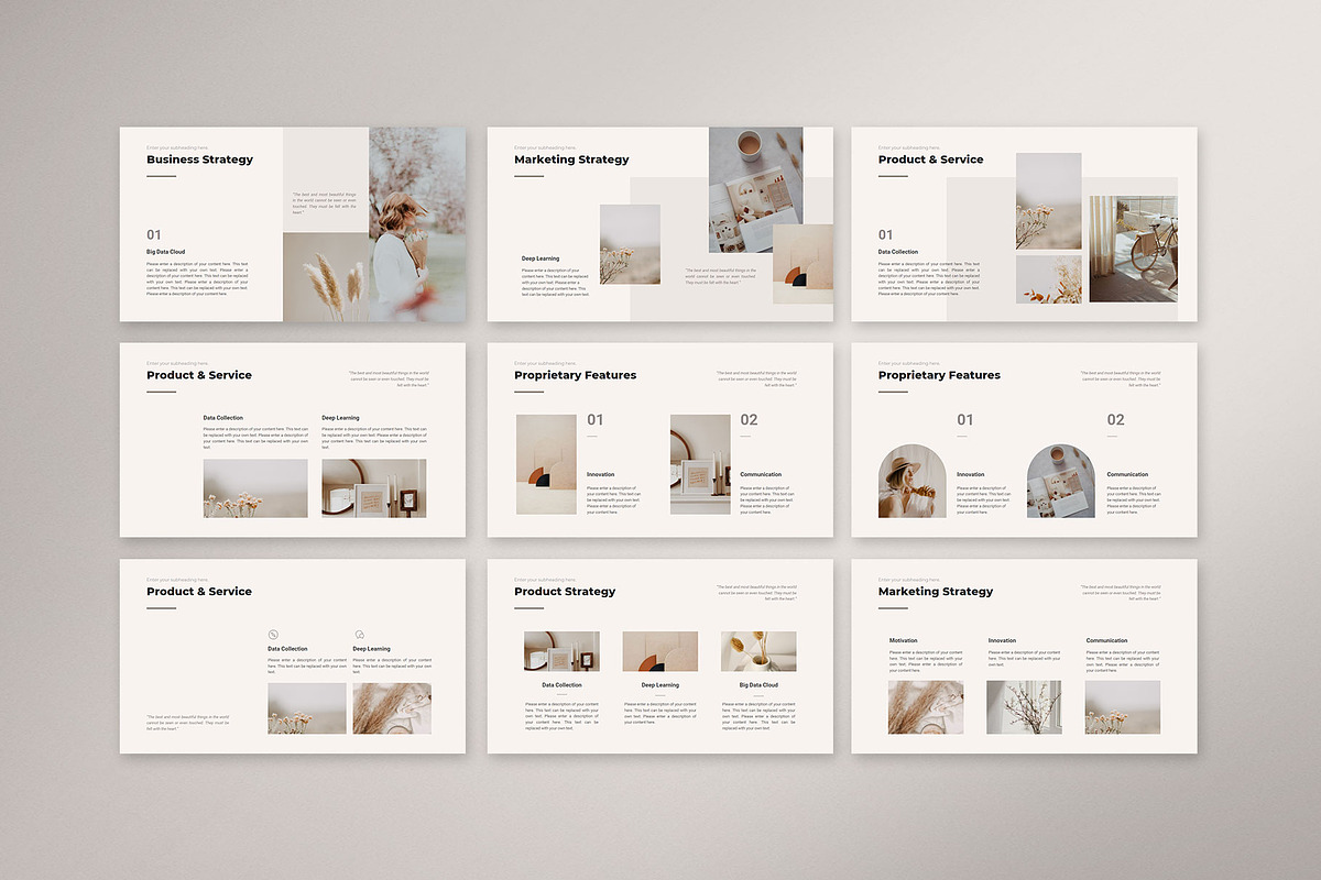 Simple Business Presentation CANVA, a Presentation Template by CreativityForest (Photo 11 of 17)
