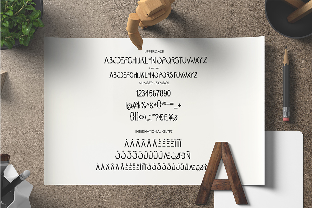 Anggun Font preview 5
