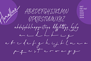 Heralline - Handwritten Script Font, a Script Font by overlaytemplates (Thumbnail 5 of 5)