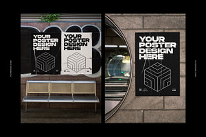 Urban Poster Wall Mockups