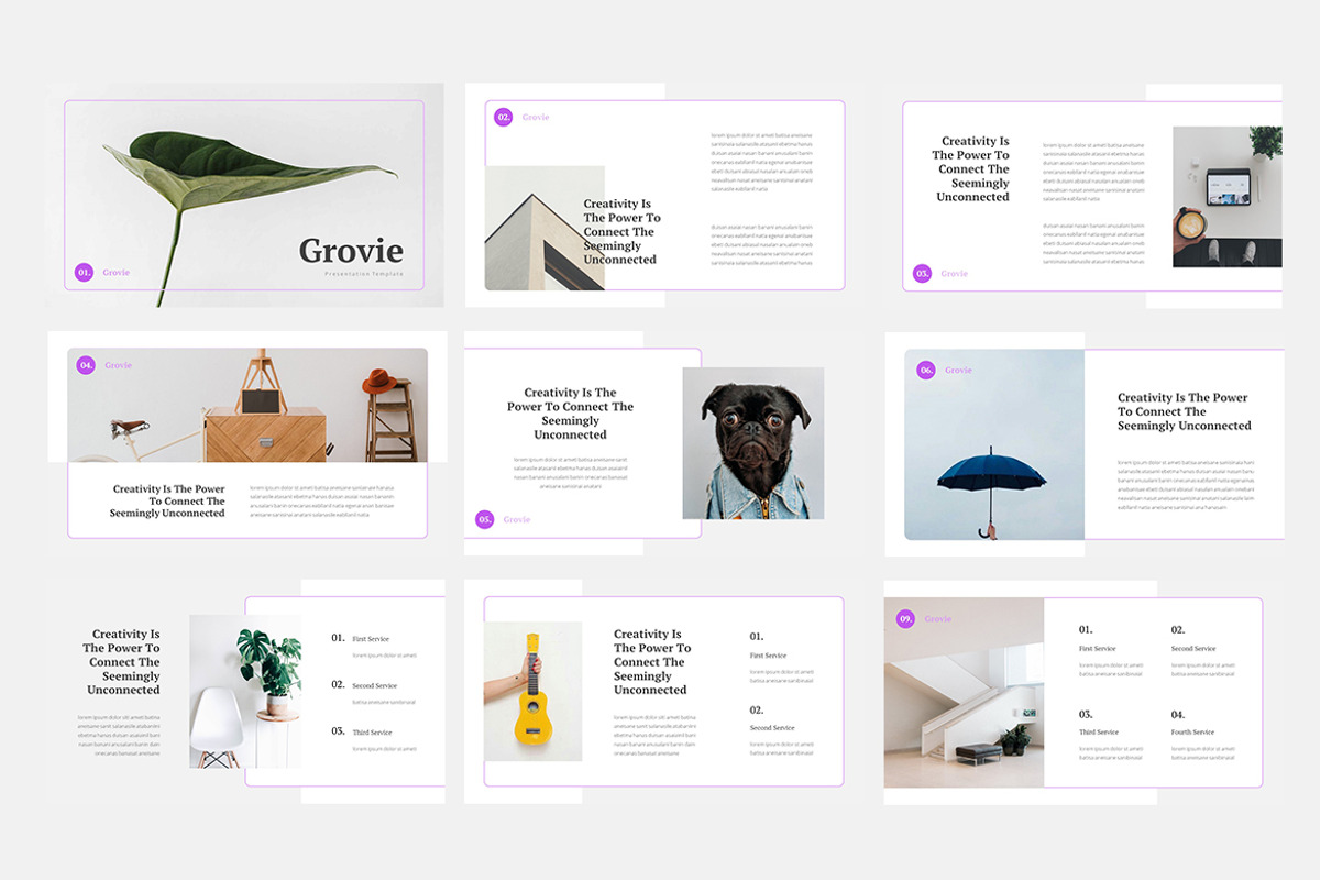 Grovie - Creative Keynote, a Presentation Template by naulicreative (Photo 2 of 4)