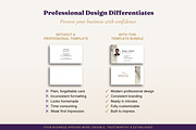 Business Card Templates 6 Designs, a Business Card Template by B2 Studio (Thumbnail 8 of 18)