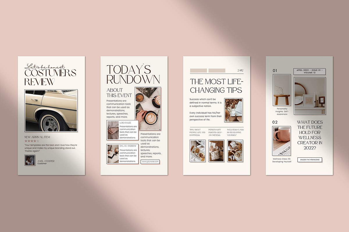 Instagram Wellness for Coach CANVA, a Social Media Template by Analogi Studio (Photo 21 of 26)