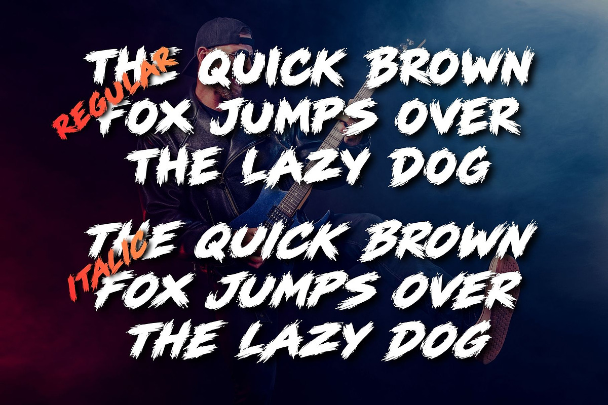 Bold Metal, a Handwritten Font by Letterafa Studio (Photo 3 of 10)