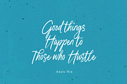 Kamilla Blue handwritten script, a Handwritten Font by Damarletter (Thumbnail 2 of 8)