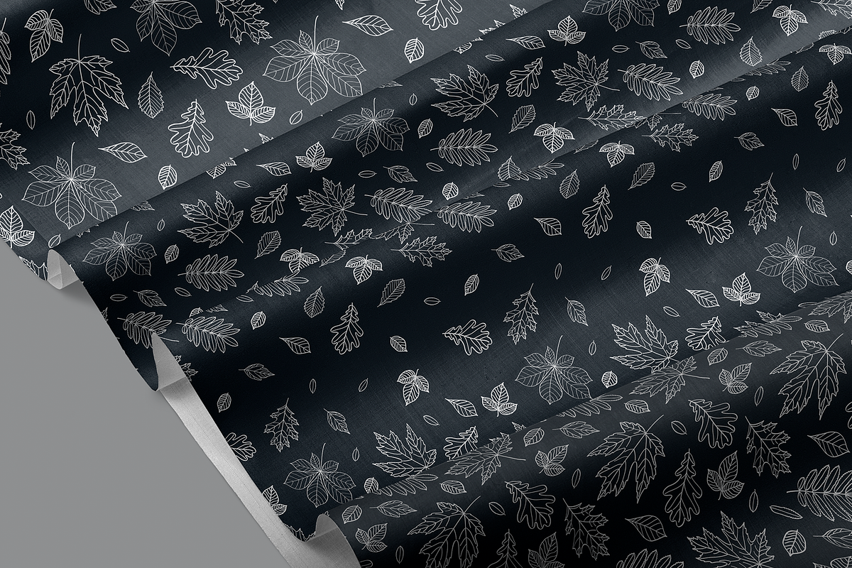 Hand drawn leaves of different trees, a Decorative Illustration by Tkoko vectors & patterns (Photo 4 of 14)