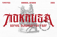 Nokrusa - Gothic Blackletter Font
