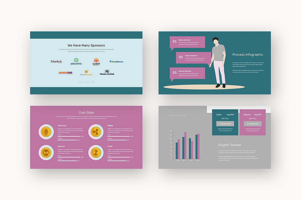 Dupo : Crypto Promo Google Slides, a Presentation Template by Punkl Camp (Photo 5 of 16)