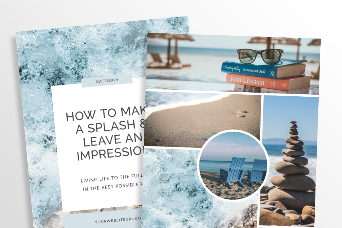 Serenity 10 Piece Social Media Temp, a Social Media Template by Kimi Kinsey (Photo 2 of 6)