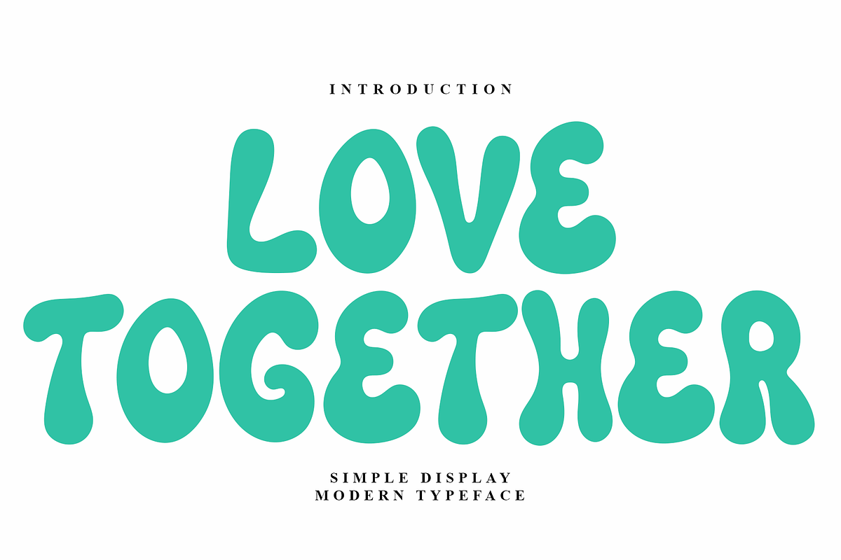 Love Together, a Script Font by InermediaSTUDIO (Photo 1 of 7)