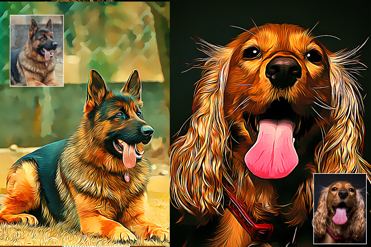 POP Oil Painting Effect, an Action Add-On by U_Design (Photo 5 of 7)