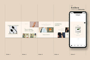 Instagram Carousel Template Canva