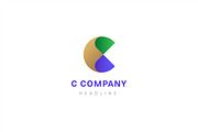 C company logo template., a Branding & Logo Template by Anton Akhmatov (Thumbnail 3 of 3)