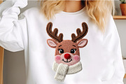 Yarn Crochet Reindeer  Png, an Illustration by Craft Nest (Thumbnail 2 of 5)