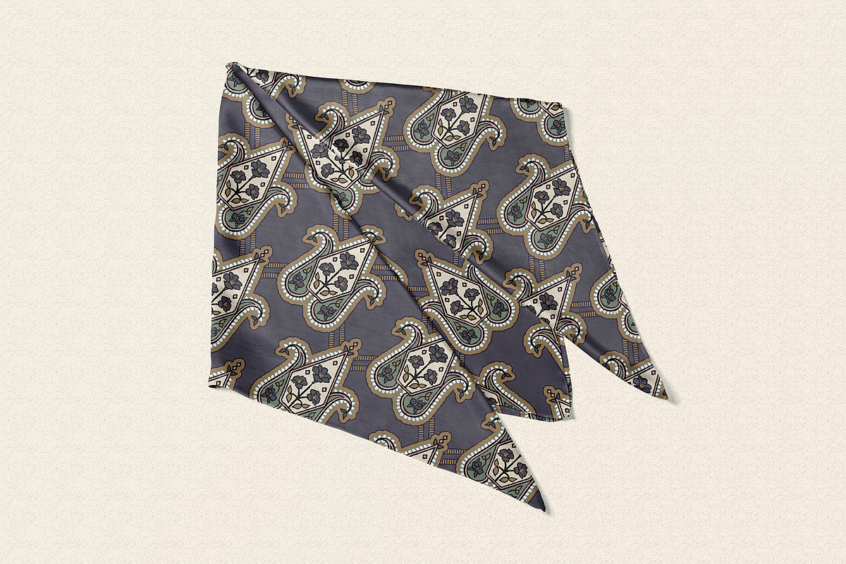 Art Nouveau Ornamental Pattern, a Pattern Graphic by StudioGlouna (Photo 5 of 5)