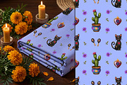 Fiesta de los Muertos, a Seasonal Illustration by IrynaPanashii (Thumbnail 9 of 9)