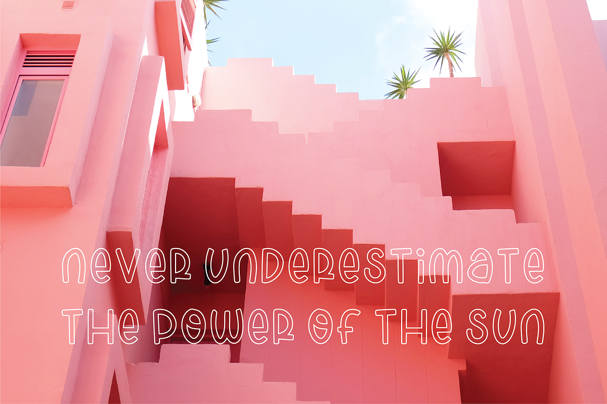 SPRING BREAK Sans Serif Outline Duo preview 3